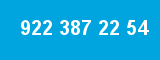 922 387 22 54
